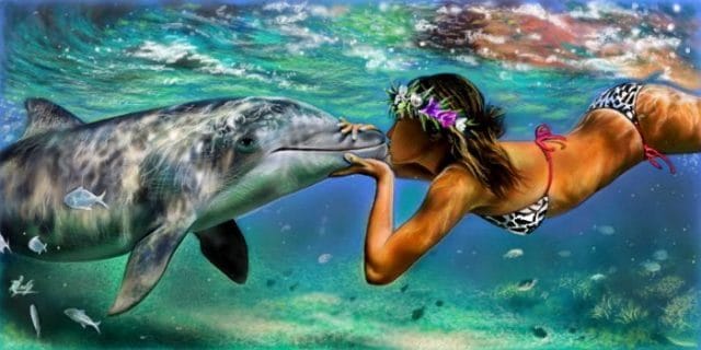 Дельфины - красивые картинки (100 фото) #15