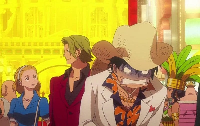 One piece gold