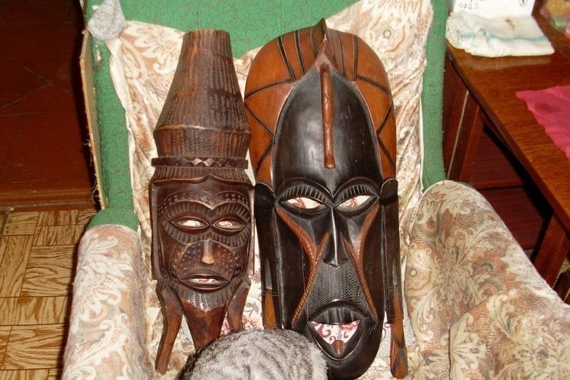 Картинки африканских масок (50 фото) #18
