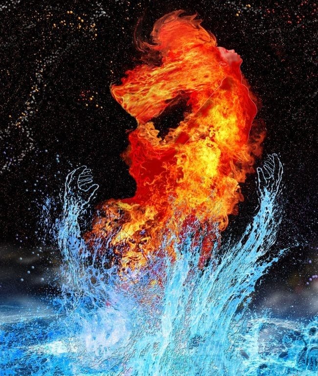 Картинки огонь и вода (100 фото) #86