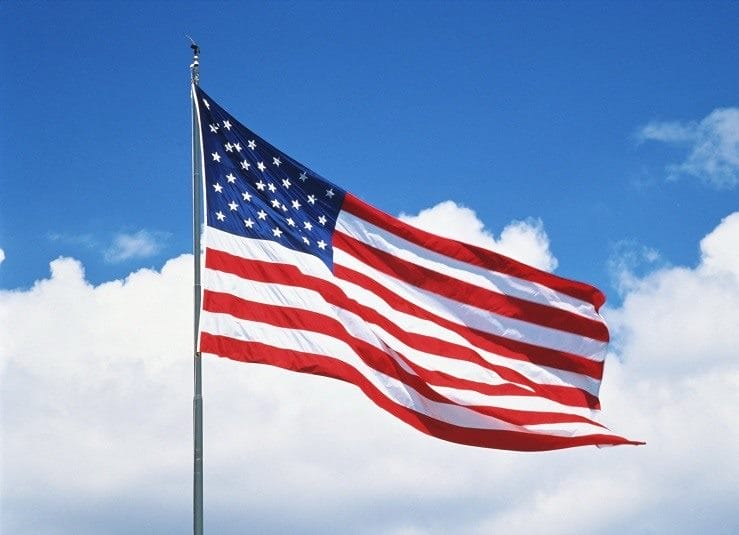 Картинки флаг США (50 фото) #1