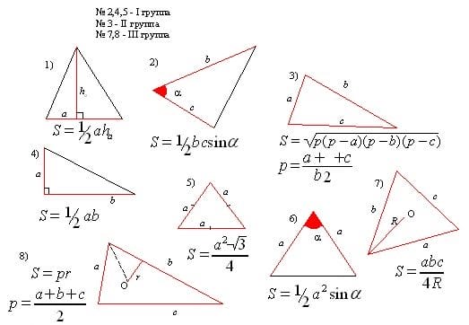Картинки формулы по геометрии (50 фото) #12