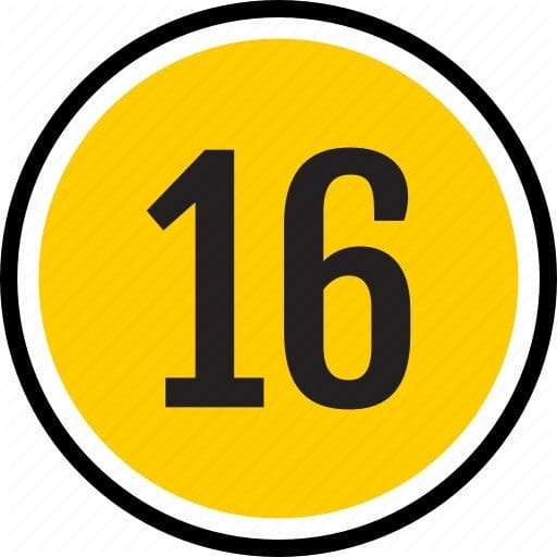 Картинки цифра 16 (15 фото) #11