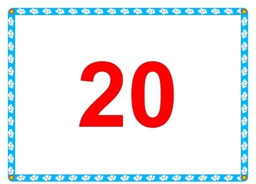 Картинки цифра 20 (22 фото) #21