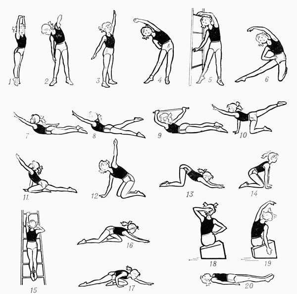 Упражнения для спины - красивые картинки (50 фото) #7