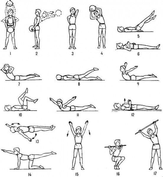 Упражнения для спины - красивые картинки (50 фото) #39