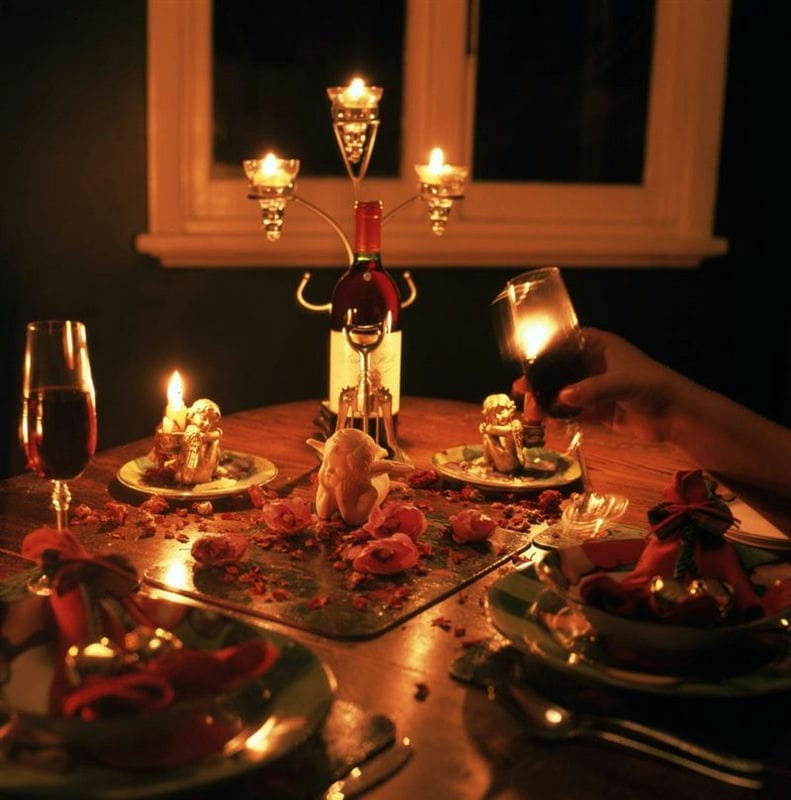 Картинки ужин при свечах (100 фото) #41