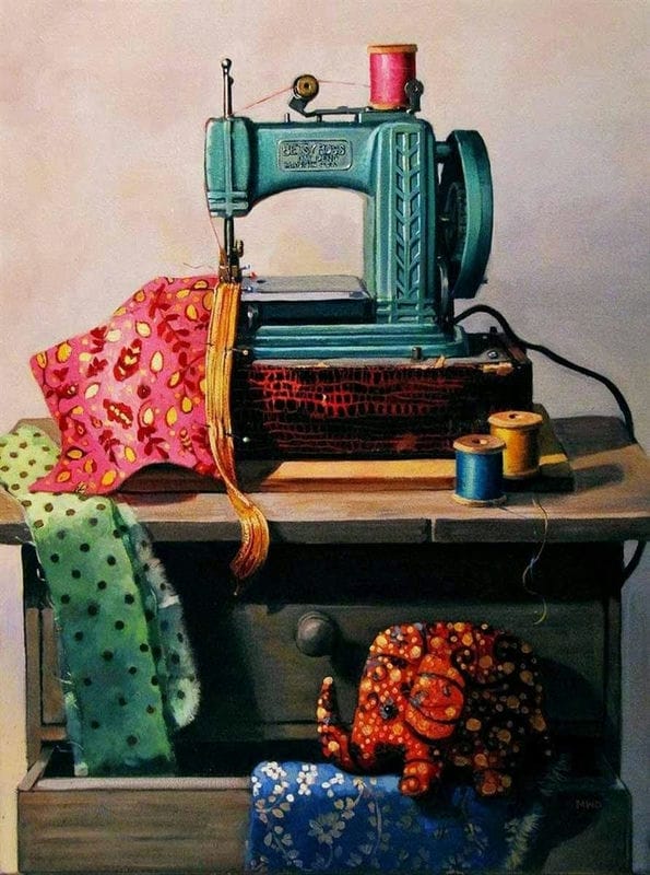 Швейные машинки - красивые картинки (100 фото) #45