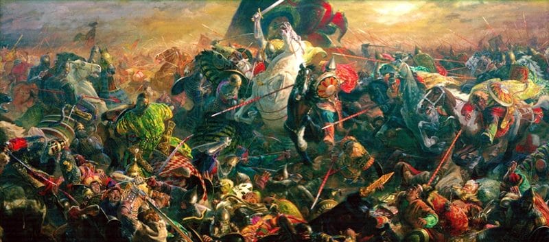 Картинки эпизодов Куликовской битвы (100 фото) #78