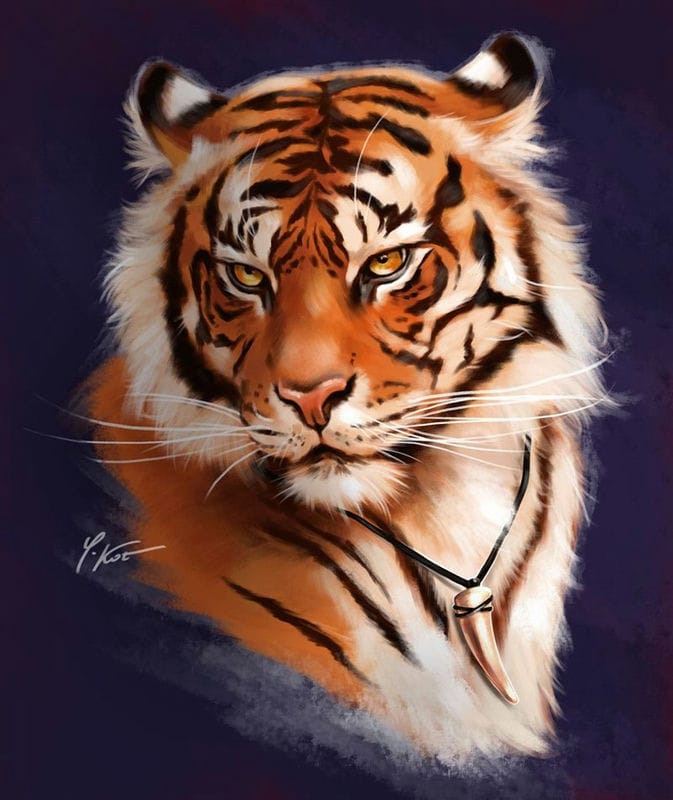 Картинки тигра на аву (100 фото) #73