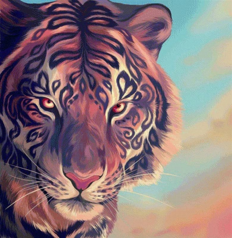 Картинки тигра на аву (100 фото) #60