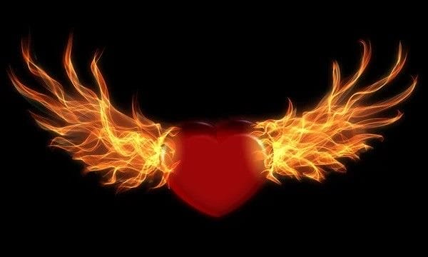 Картинки огненного сердца на аву (50 фото) #10