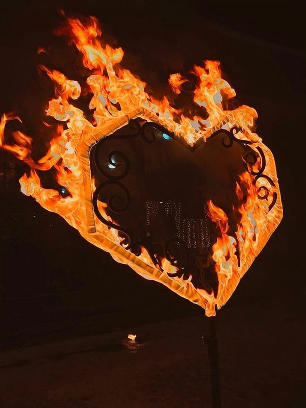 Картинки огненного сердца на аву (50 фото) #24