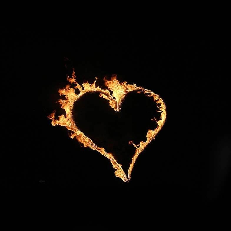 Картинки огненного сердца на аву (50 фото) #26