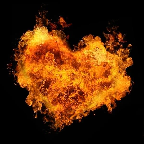 Картинки огненного сердца на аву (50 фото) #19