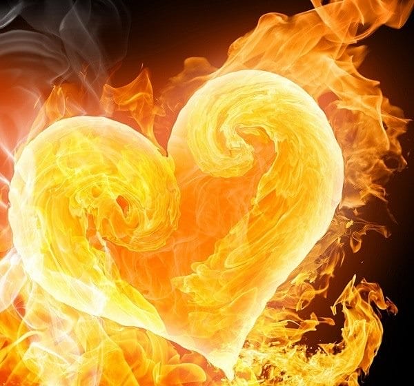 Картинки огненного сердца на аву (50 фото) #7
