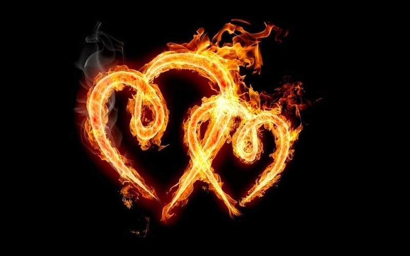 Картинки огненного сердца на аву (50 фото) #41