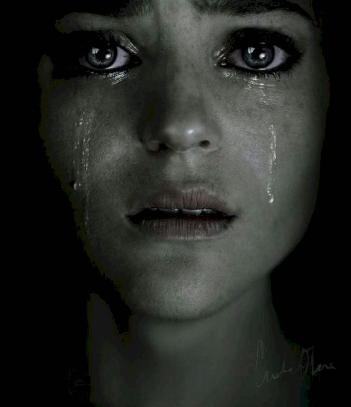 Картинки плачущей девушки на аву (100 фото) #49