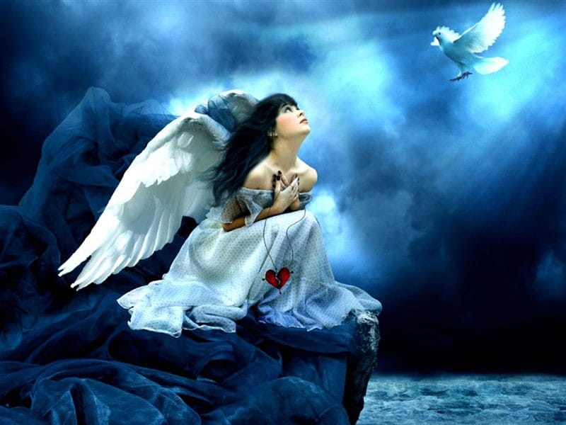 Слезы ангела - красивые картинки (50 фото) #50