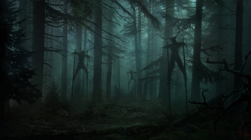 Страшный лес - красивые картинки (100 фото) #17