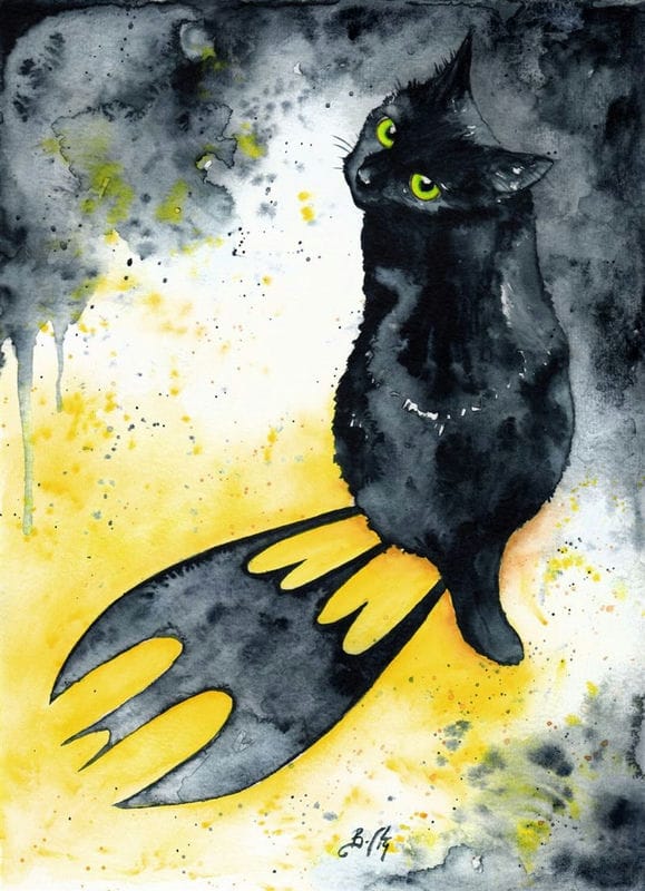 Картинки черной кошки на аву (100 фото) #50