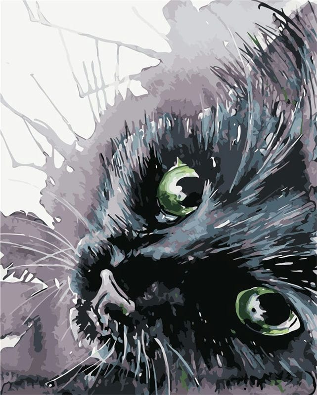 Картинки черной кошки на аву (100 фото) #53