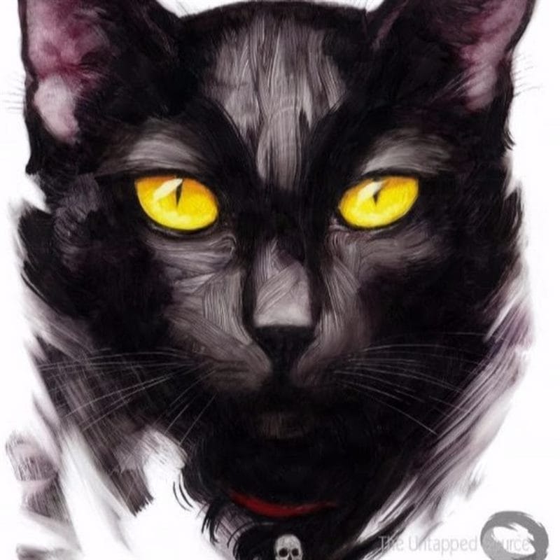 Картинки черной кошки на аву (100 фото) #65