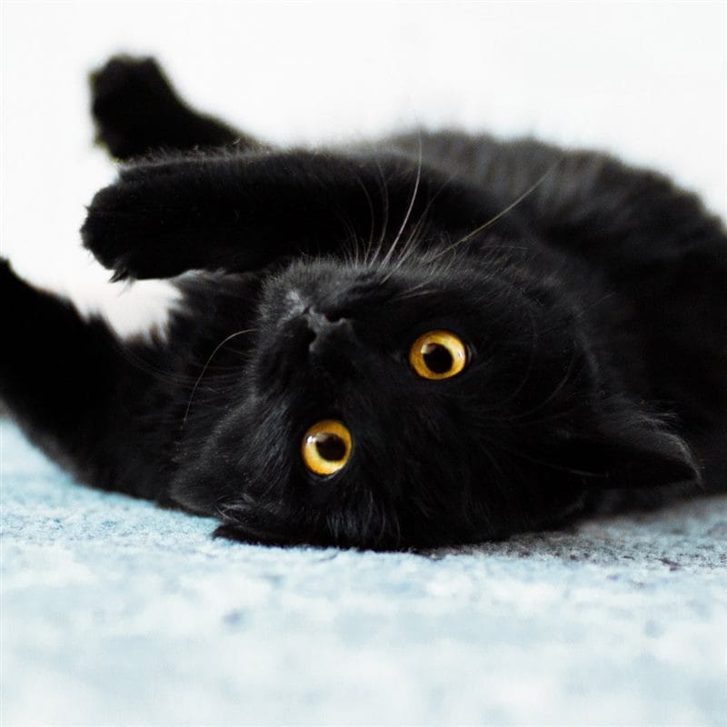 Картинки черных кошек (100 фото) #88