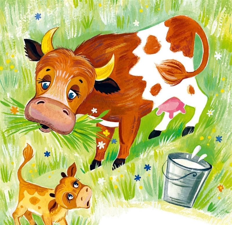 Картинки мультяшных коров (65 фото) #3