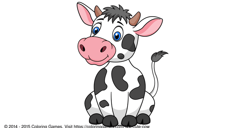 Картинки мультяшных коров (65 фото) #27