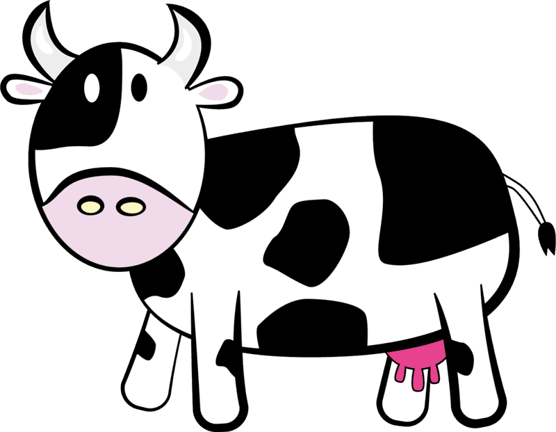 Картинки мультяшных коров (65 фото) #29