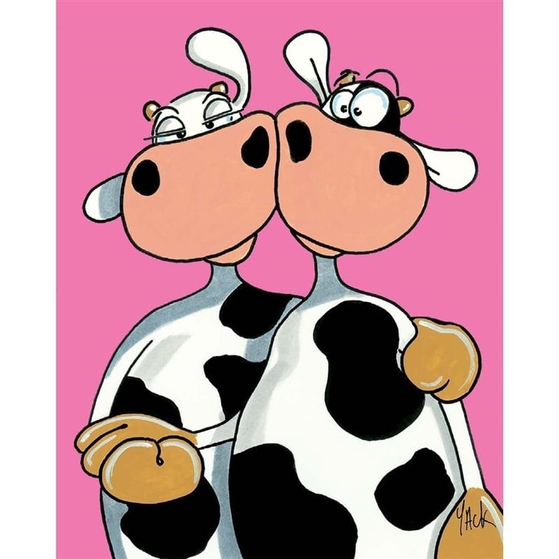 Картинки мультяшных коров (65 фото) #26