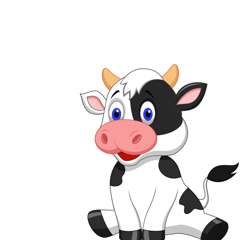 Картинки мультяшных коров (65 фото) #11