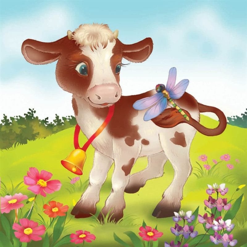 Картинки мультяшных коров (65 фото) #36