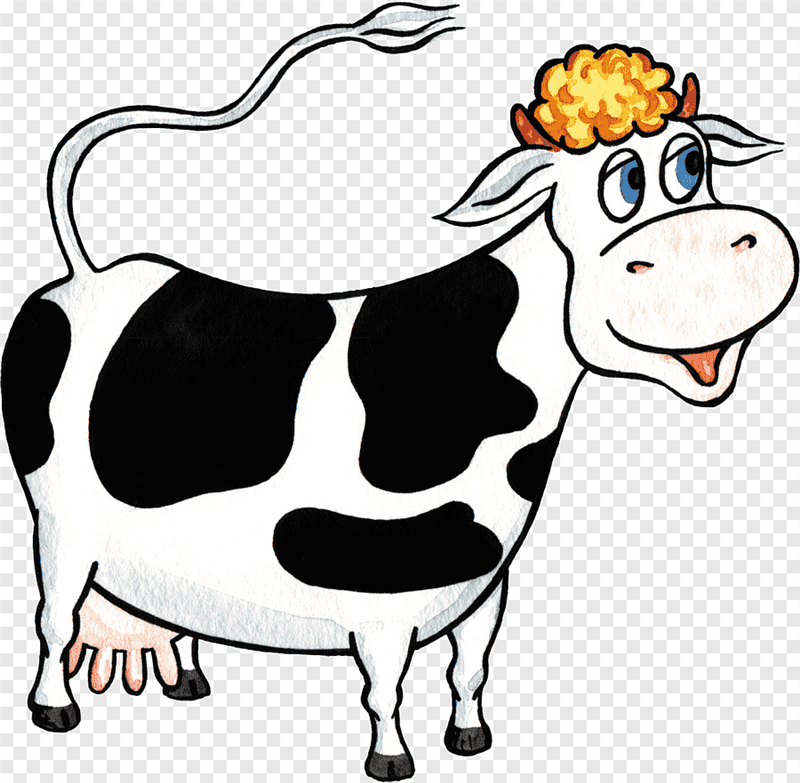Картинки мультяшных коров (65 фото) #43