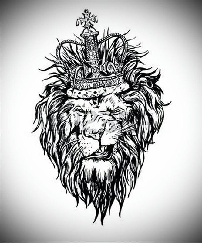 Картинки лев с короной (100 фото) #29