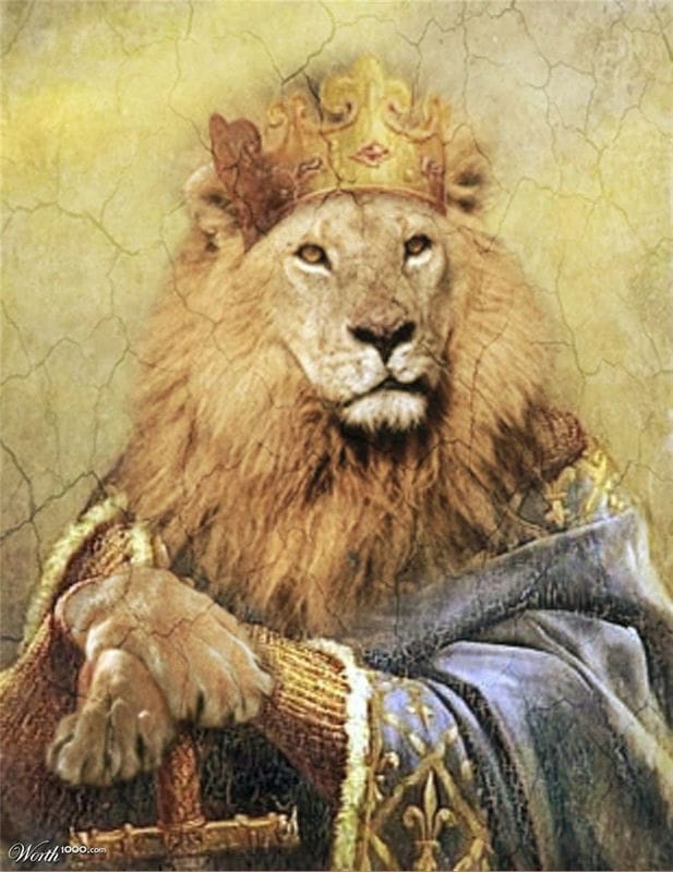Картинки лев с короной (100 фото) #10