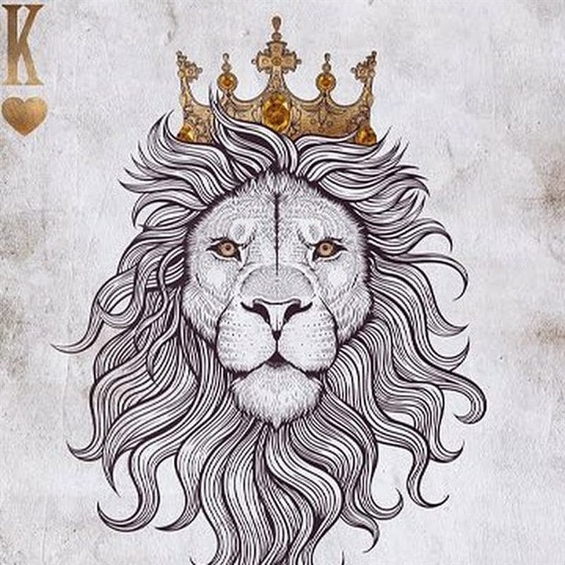Картинки лев с короной (100 фото) #14