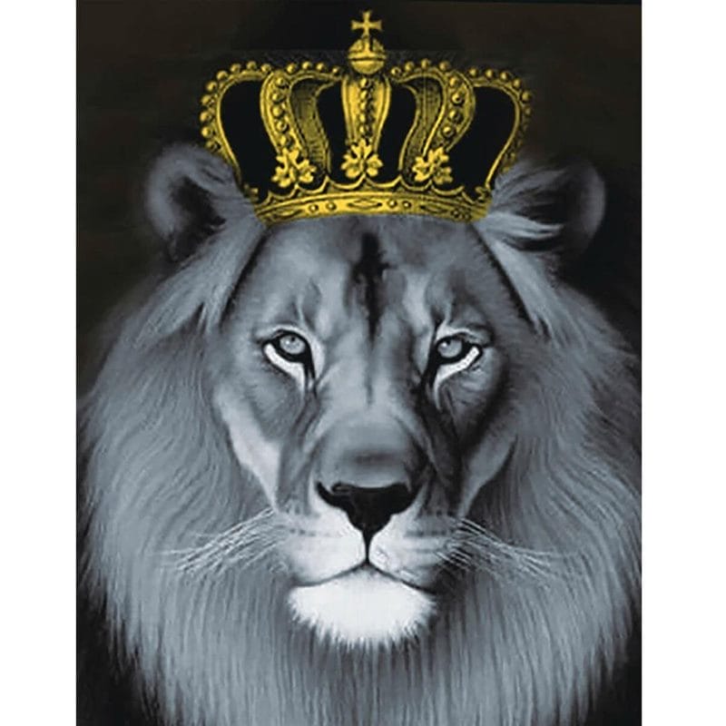 Картинки лев с короной (100 фото) #52