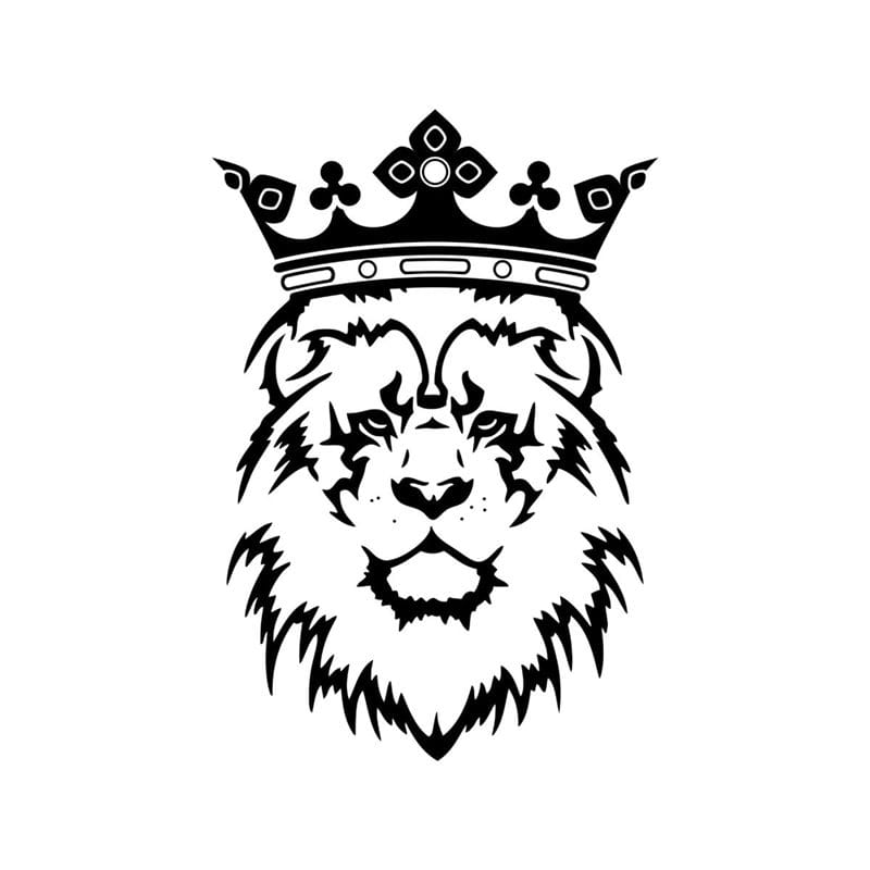 Картинки лев с короной (100 фото) #59