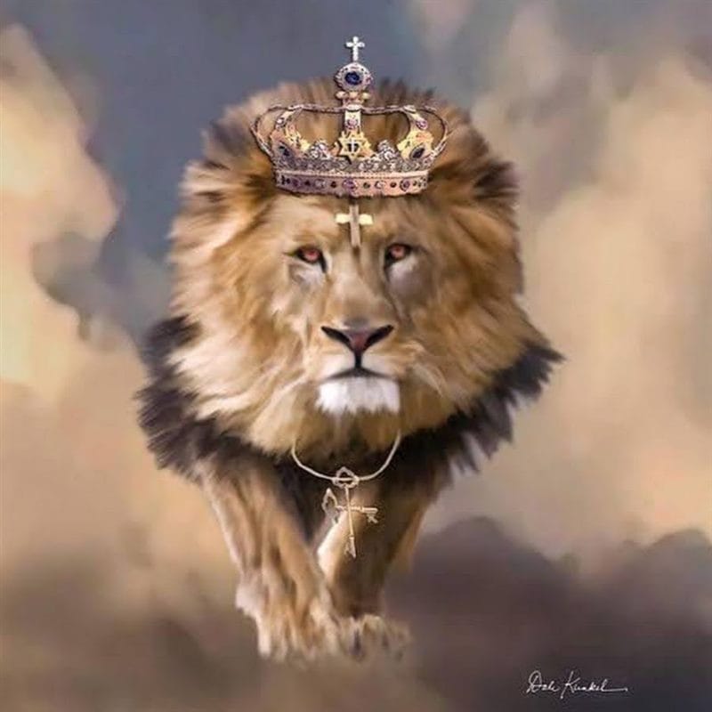 Картинки лев с короной (100 фото) #69