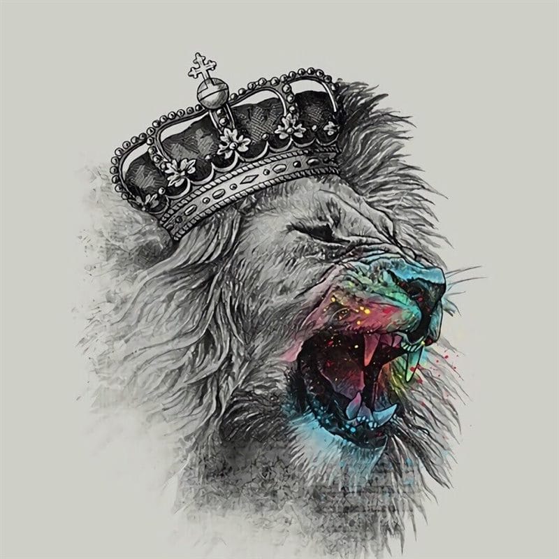 Картинки лев с короной (100 фото) #40