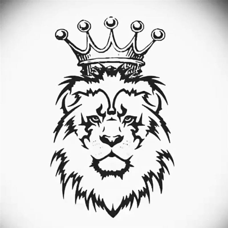 Картинки лев с короной (100 фото) #63