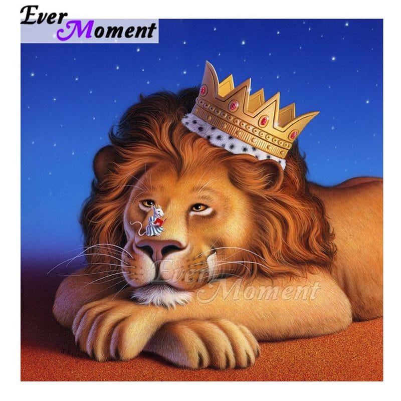 Картинки лев с короной (100 фото) #18