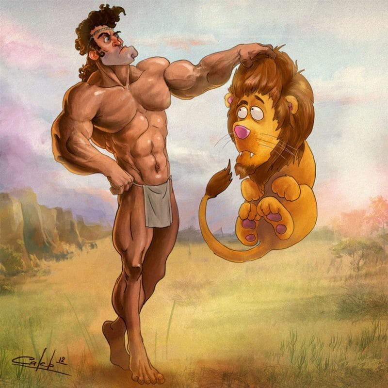 Картинки Геракл и немейский лев (65 фото) #5
