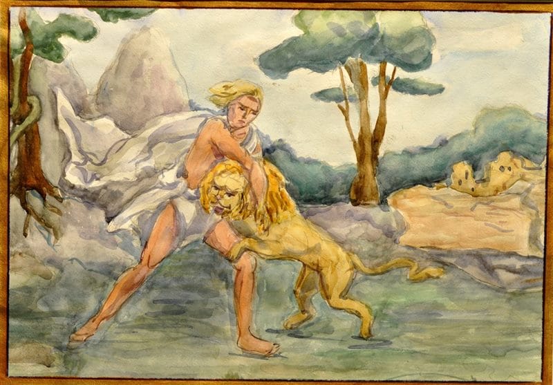 Картинки Геракл и немейский лев (65 фото) #49