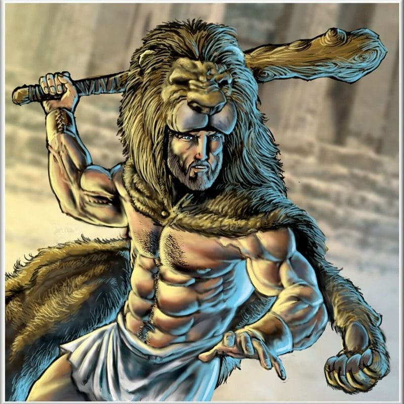 Картинки Геракл и немейский лев (65 фото) #44