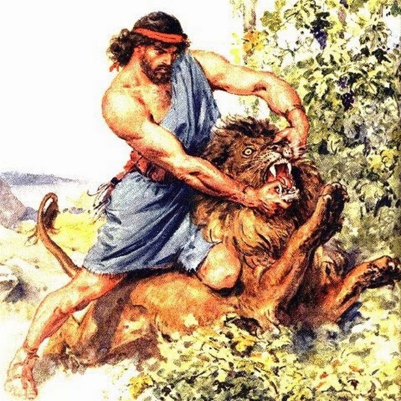 Картинки Геракл и немейский лев (65 фото) #47