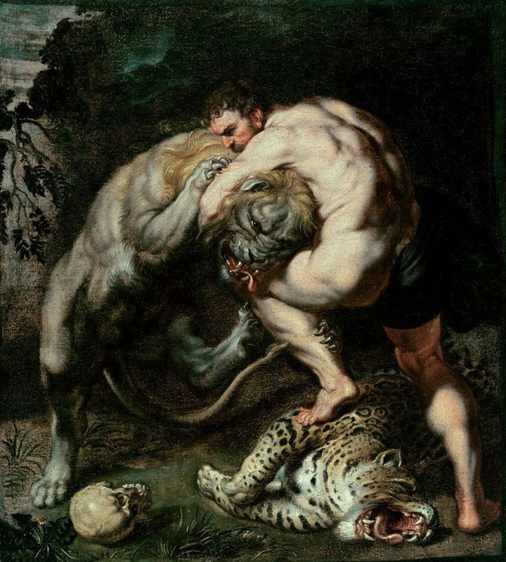 Картинки Геракл и немейский лев (65 фото) #43