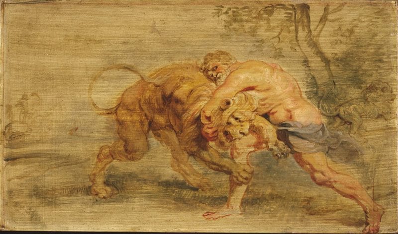 Картинки Геракл и немейский лев (65 фото) #51